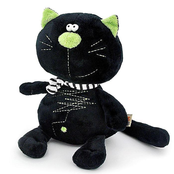 Мягкая игрушка «Кот Батон», цвет чёрный, 30 см - фото 1 - id-p180509524