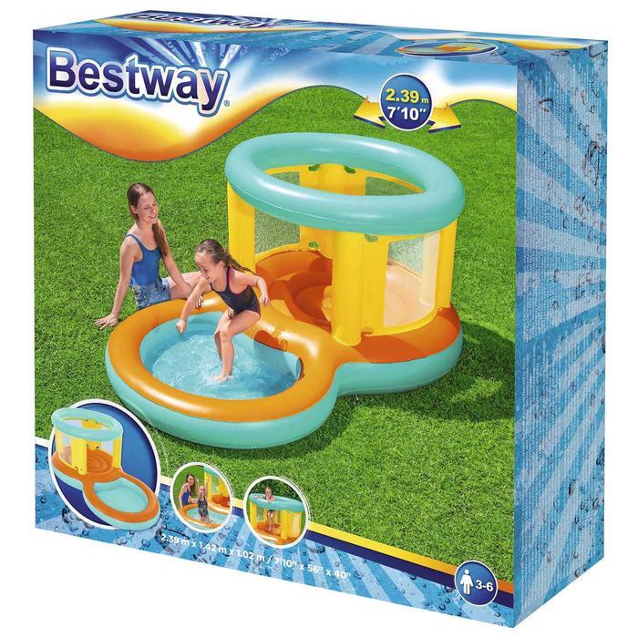 Батут надувной с бассейном Jumptopia, 239 x 142 x 102 см, 52385 Bestway - фото 7 - id-p180508596