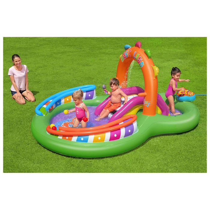 Игровой центр Sing 'n Splash, 295 x 190 x 137 см, 53117 Bestway - фото 3 - id-p180508600