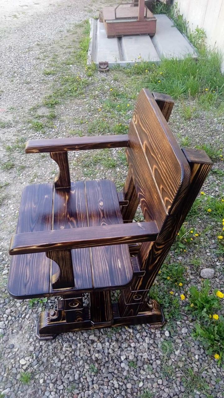 Кресло садовое и банное из массива сосны "Машека Супер" - фото 3 - id-p180513626