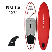 Доска SUP Board надувная (Сап Борд) для прокатов и школ Aqua Marina Nuts 10.6 (320см)