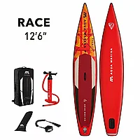 Доска SUP Board надувная (Сап Борд) Aqua Marina Race 12.6 (381см)