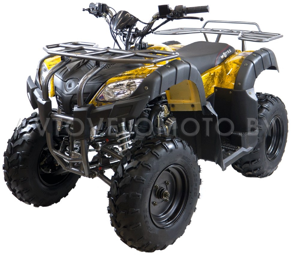 Квадроцикл бензиновый MOTAX ATV Grizlik 200 желтый камуфляж