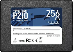 Жесткий диск SSD Patriot P210 256GB (P210S256G25)
