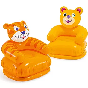 Надувное детское кресло Intex Мишка 3-8 лет, фото 2