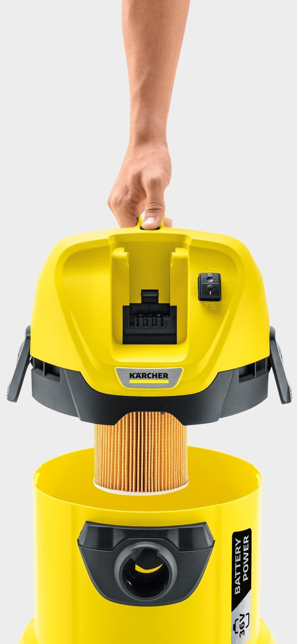 Пылесос «Karcher» WD 3 Battery, 1.629-910.0 - фото 4 - id-p180284480