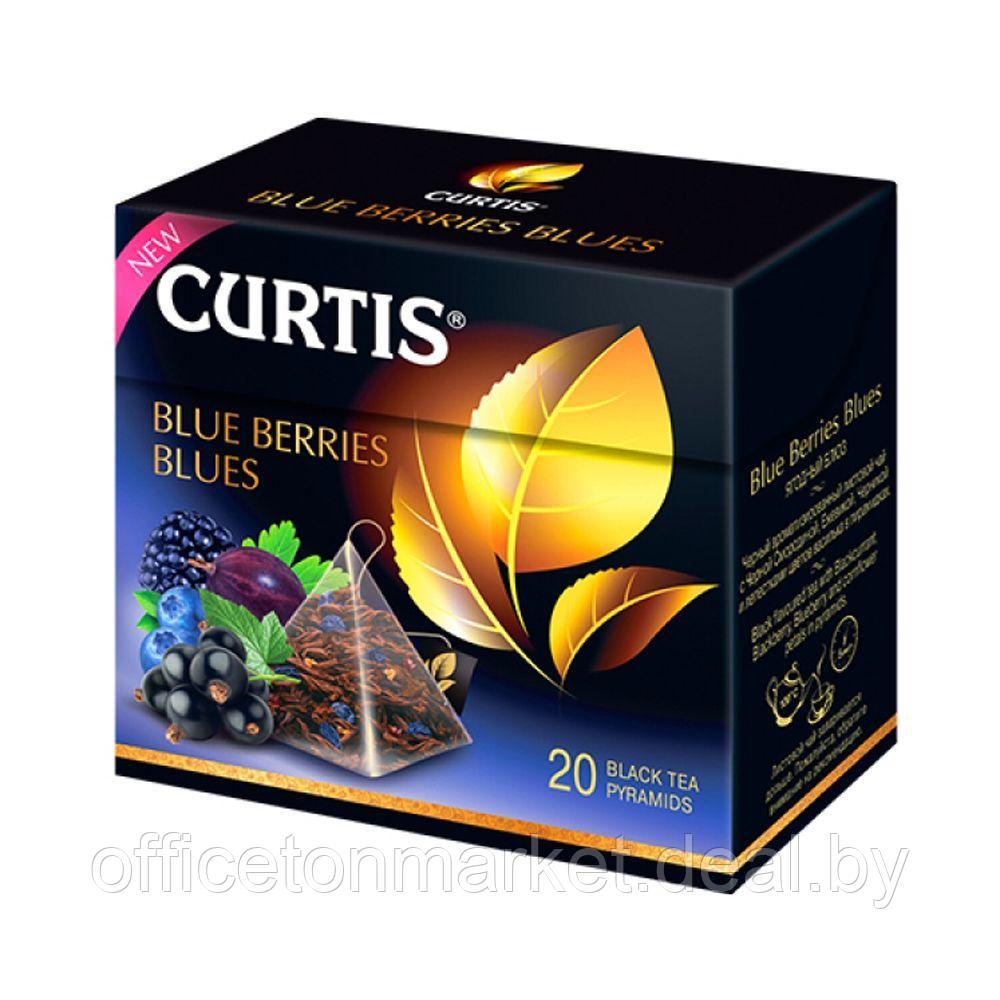 Чай "Curtis" Blue Berries Blues, 20 пакетиковx1.7 г, черный - фото 1 - id-p165331124