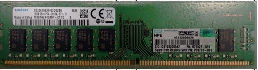 879507-B21 P06773-001 серверная память HP 16GB 2Rx8 DDR4-2666MHz SDRAM Unbuffered