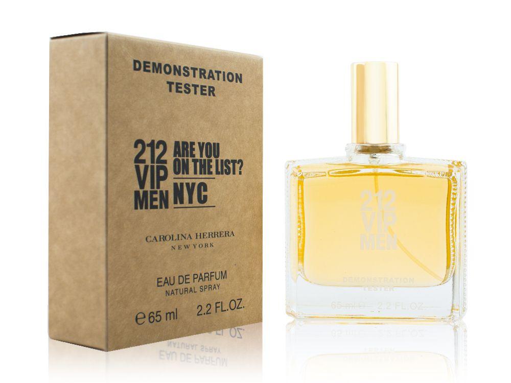 Мужская туалетная вода Carolina Herrera 212 VIP Men edt 65ml (TESTER)