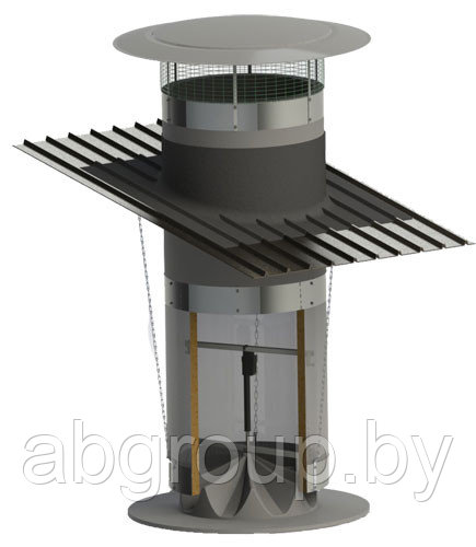 Башни вентиляционные приточно- вытяжные. - фото 1 - id-p180533739
