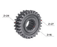 Шестерня 4 и 5 пер.
