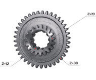 Шестерня 5-й пер. и з.х.