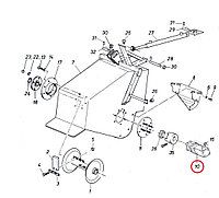 Фланец гидродвигателя для свеклоуборочного комбайна Franz kleine SF 10-2