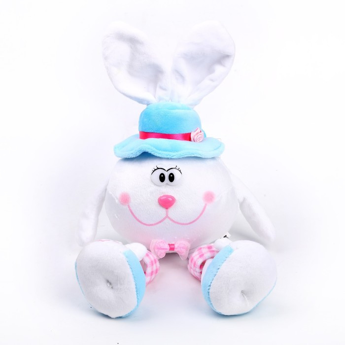Мягкая игрушка «Кролик», стоит, 25 см, цвет белый - фото 1 - id-p180561844