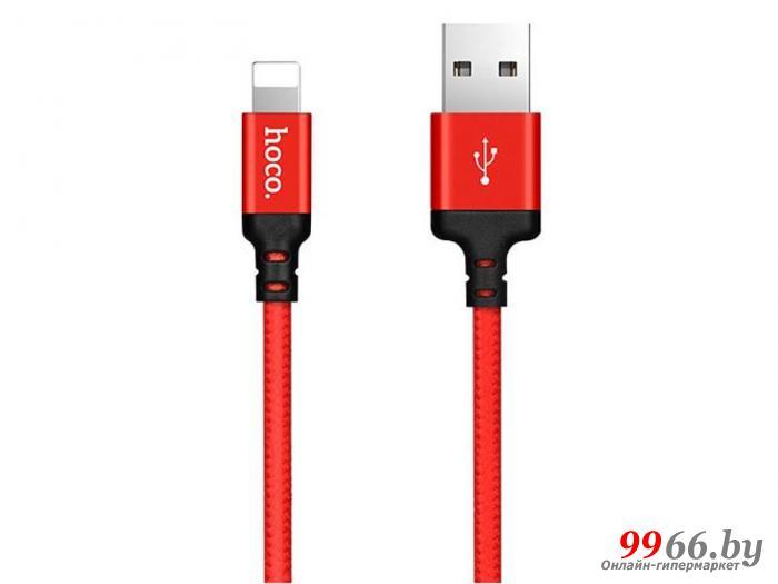 Аксессуар Hoco X14 Times Speed USB - Lightning 1.0m Red - фото 1 - id-p178683147
