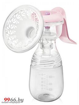 Молокоотсос ручной NDCG Comfort ND110 розовый для груди