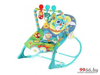 Кресло-шезлонг для новорожденных Ути Пути Сова 110907 детская колыбель люлька качалка для детей
