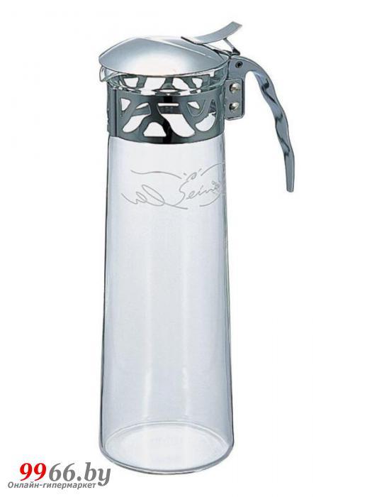 Кувшин для воды сока напитков молока Hario 1L WPSN-1SV графин стеклянный с крышкой
