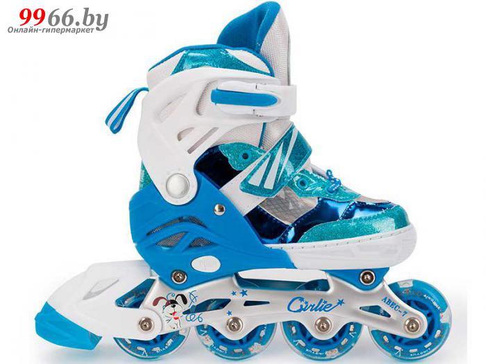 Роликовые коньки Sxride YXSKB05 р.31-34 синие детские ролики раздвижные спортивные для мальчиков
