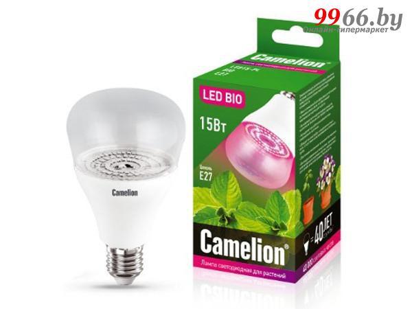 Светодиодная фитолампа Camelion 15W 220V LED15-PL/BIO/E27