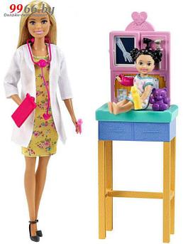 Кукла Mattel Barbie Профессии Детский травматолог DHB63 GTN51