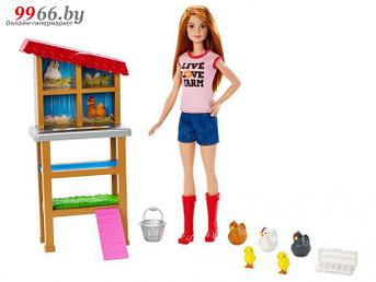 Кукла Mattel Barbie Профессии Птичница DHB63 FXP15