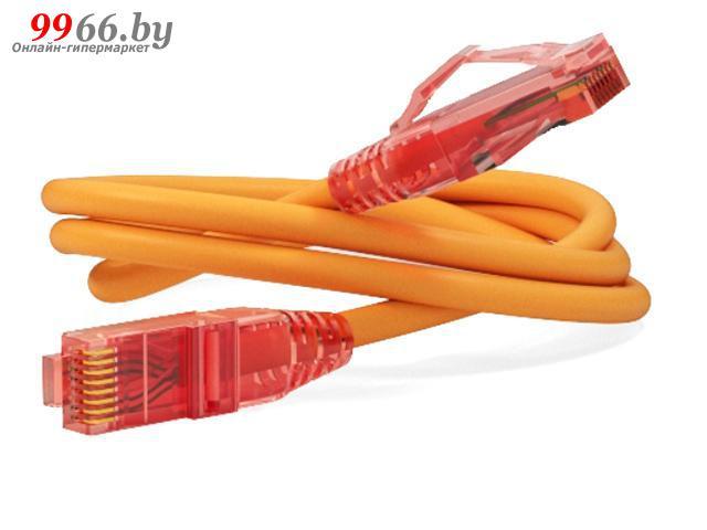 Сетевой кабель Hyperline UTP cat.5e 3m Orange PC-LPM-UTP-RJ45-RJ45-C5e-3M-LSZH-OR