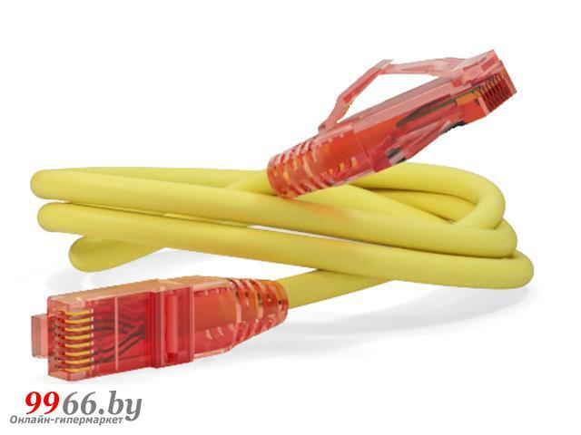 Сетевой кабель Hyperline UTP cat.5e 3m Yellow PC-LPM-UTP-RJ45-RJ45-C5e-3M-LSZH-YL