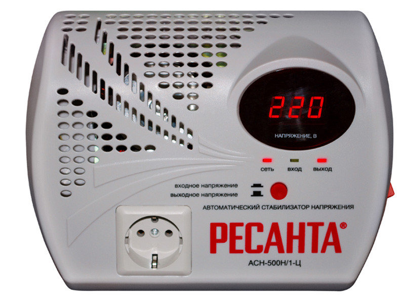 Стабилизатор напряжения Ресанта ACH-500Н/1-Ц