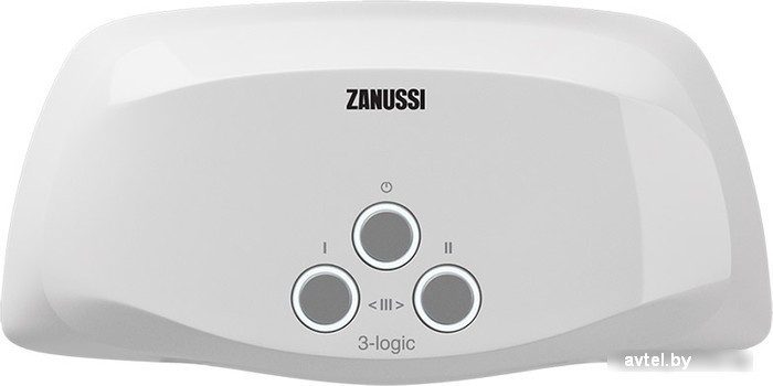 Проточный электрический водонагреватель кран+душ Zanussi 3-logic 3,5 TS