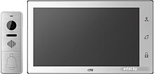 Комплект видеодомофона CTV DP4106AHD (белый)