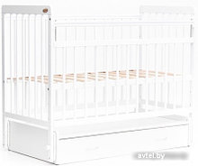 Детская кроватка Bambini Euro Style М 01.10.04 (белый)