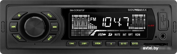 USB-магнитола Soundmax SM-CCR3073F