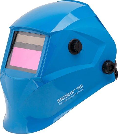 Сварочная маска Solaris ASF520S (голубой глянец)