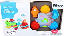 Набор игрушек для ванной Pituso Забавные животные K999-212B