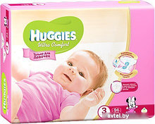 Подгузники Huggies Ultra Comfort 3 для девочек (94 шт)