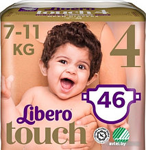Подгузники Libero Touch 4 Maxi (46 шт)