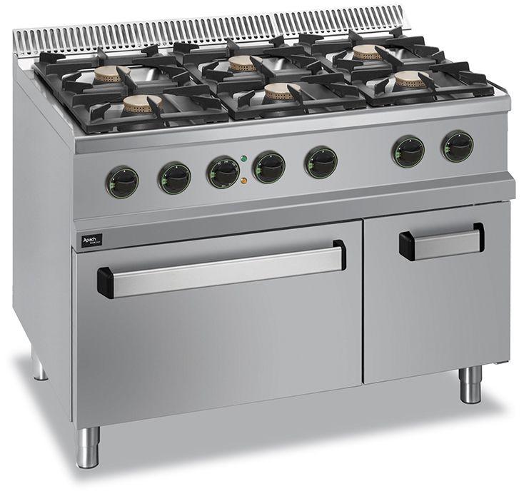 Плита 6 Конфорочная 700 Серии Apach Aprg-117Fe