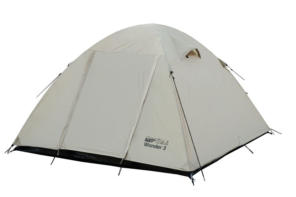 Палатка туристическая TRAMP LITE WONDER 3 (v2) SAND - фото 6 - id-p180584160
