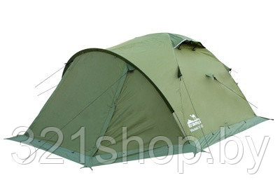 Палатка Tramp Mountain 3 (V2) Green , TRT-23g