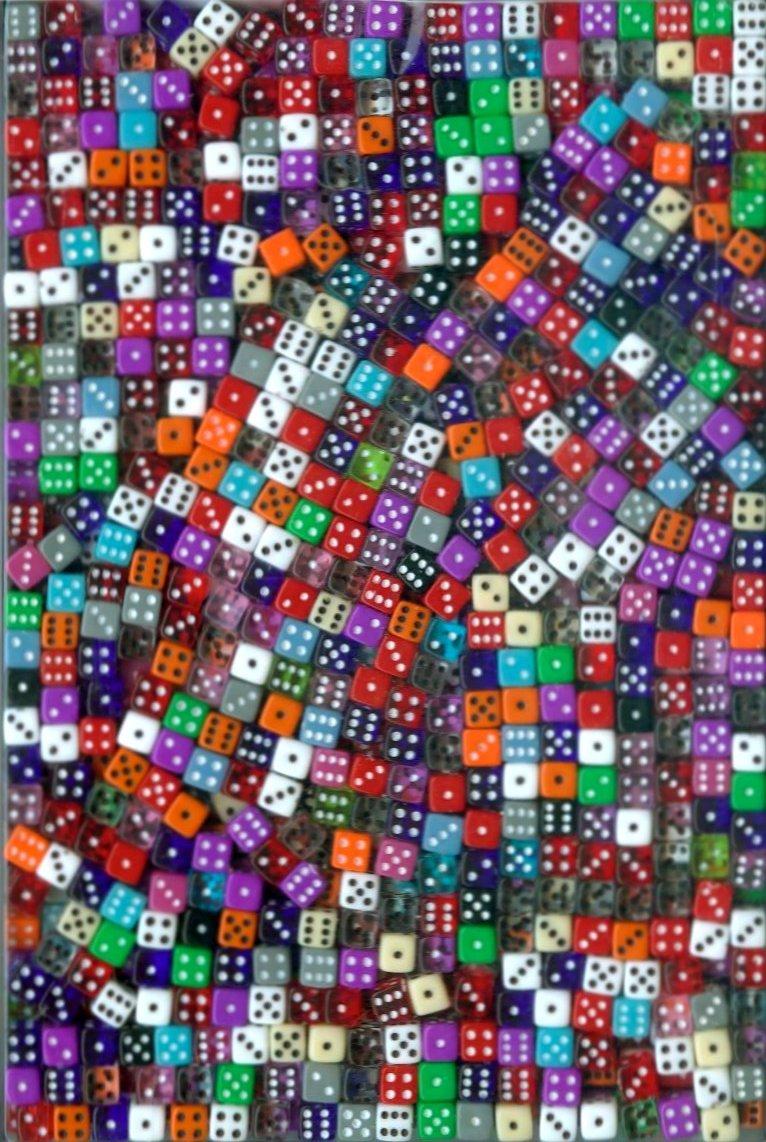 Кубик D6 "Нано-кубик", 5 мм - фото 3 - id-p180585568