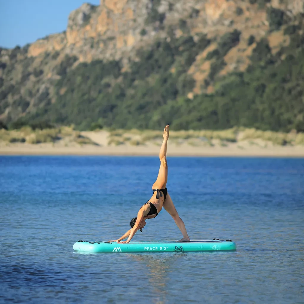 Доска SUP Board надувная (Сап Борд) для йоги Aqua Marina Peace 8.2 (250см) - фото 7 - id-p146720579