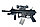 Пневматическая штурмовая винтовка M4 с оптическим прицелом и фонариком,складной приклад на пульках 6мм, фото 6