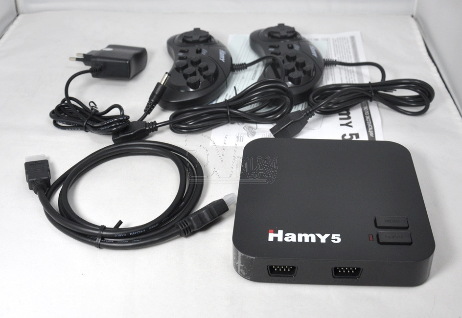 Игровая приставка Dendy+Sega - Hamy 5 HDMI (505 встроенных игр, 8-16 bit, 2 джойстика) - фото 3 - id-p180597643