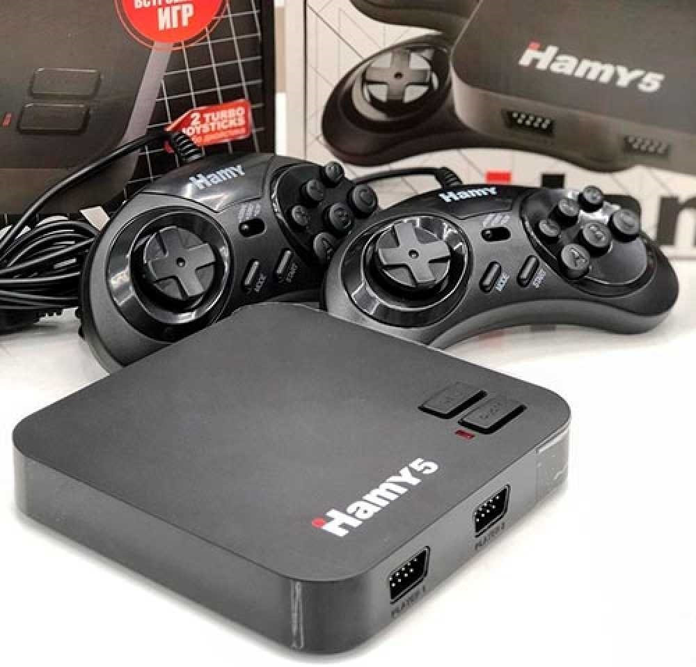 Игровая приставка Dendy+Sega - Hamy 5 HDMI (505 встроенных игр, 8-16 bit, 2 джойстика) - фото 2 - id-p180597643