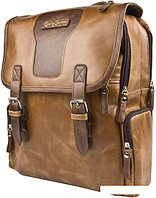 Городской рюкзак Carlo Gattini Selvatico Santerno 3007-03 (коньяк/темно-коричневый)