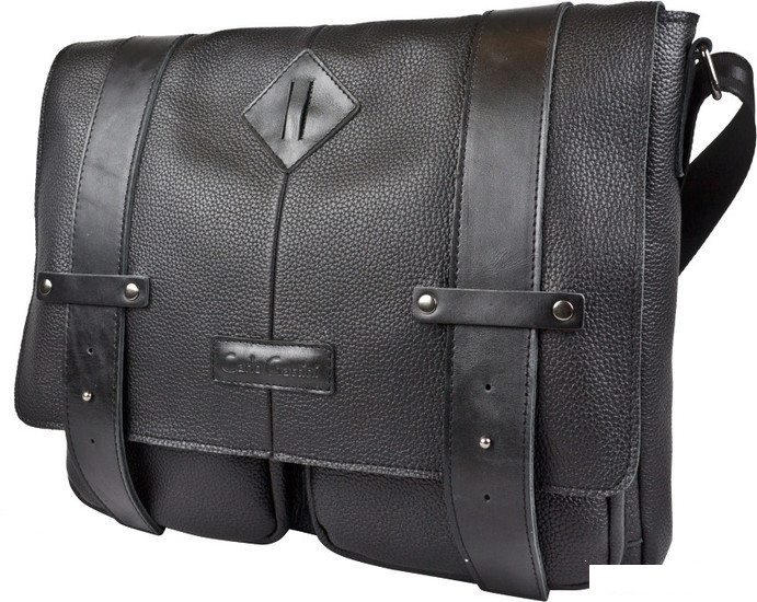Мужская сумка Carlo Gattini Classico 5068-01 (черный) - фото 1 - id-p180367884