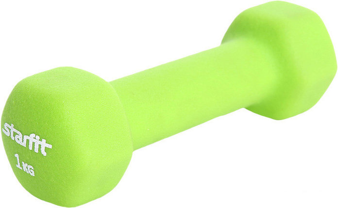 Гантели Starfit DB-201 1 кг (зеленый), фото 2