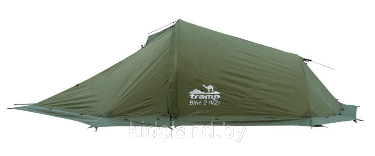 Палатка Экспедиционная Tramp Bike 2 (V2) Green - фото 2 - id-p180597966