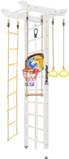 Детский спортивный комплекс Kampfer Big Sport Ceiling Basketball Shield Стандарт (жемчужный) - фото 1 - id-p180024731